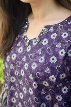 Embroidered Purple – Article No. 01
