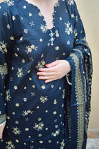 Midnight Gilded Premium Textured Luxury Lawn 3-Piece Stitched LAWN-22
