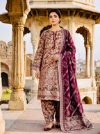 Embroidered Maroon – Article No. 03