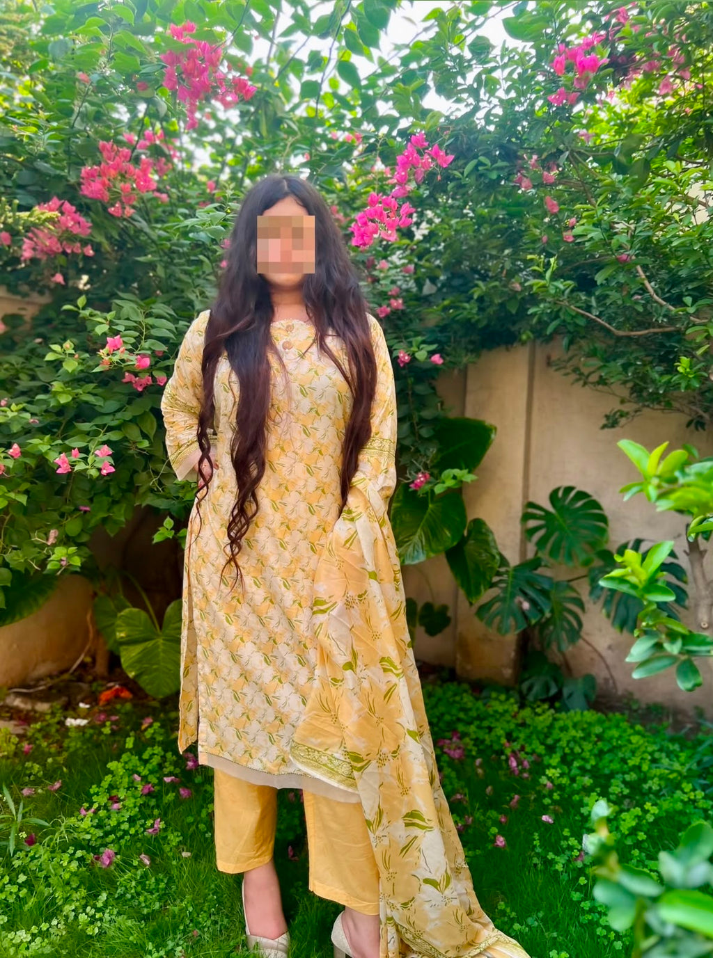 ZAREV Sunshine Floral Stitched Lawn Collection with Printed Dupatta